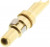 86303056NLF, DW Series, Male Solder D-Sub Connector Power Contact, Gold over Nickel Power, 12 AWG