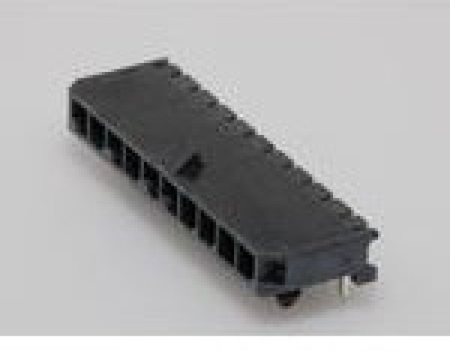 0436501001, Conn Power HDR 10 POS 3mm Solder RA Thru-Hole 10 Terminal 1 Port Micro-Fit 3.0™ Tray 0436501001, Conn Power HDR 10 POS 3mm Solder RA Thru-Hole 10 Terminal 1 Port Micro-Fit 3.0™ Tray