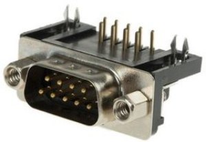 5443941, D-Sub Connector, Thermoplastic, Plug, DE-9, 3A, 350V 5443941, D-Sub Connector, Thermoplastic, Plug, DE-9, 3A, 350V