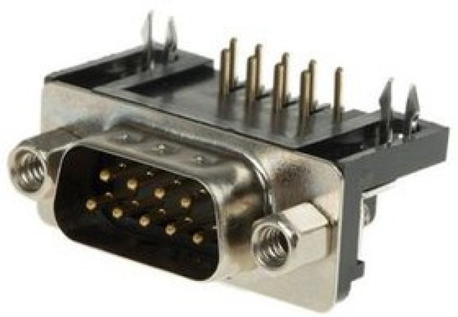 5443941, D-Sub Connector, Thermoplastic, Plug, DE-9, 3A, 350V