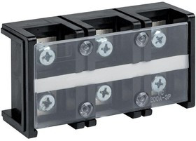tc-2003, Блок зажимов ТС-2003 до 95 мм2 200A 3 клеммные пары EKF PROxima