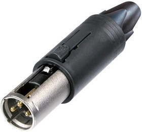NC3FM-C, Cable Mount XLR Connector, Female, 50 V, 3 Way, Gold Plating