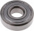 6304-2Z/C3, Подшипник однорядный шарикоподшипник, Внутр.диаметр 20мм