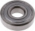 6304-2Z/C3, Подшипник однорядный шарикоподшипник, Внутр.диаметр 20мм