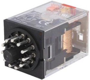 MKS3PI-5-24AC, Реле: электромагнитное, 3PDT, Uобмотки: 24ВAC, 10A/250ВAC, 10А MKS3PI-5-24AC, Реле: электромагнитное, 3PDT, Uобмотки: 24ВAC, 10A/250ВAC, 10А