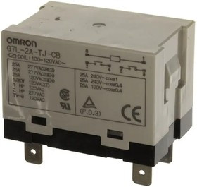 G7L-2A-TJ-CB-AC100/120, General Purpose Relays DPST-NO 100/120VAC QC MT TEST BUTTON G7L-2A-TJ-CB-AC100/120, General Purpose Relays DPST-NO 100/120VAC QC MT TEST BUTTON