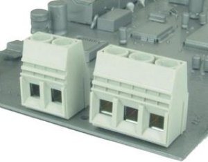 VP0365540000G, TERMINAL BLOCK, WTB, 3POS, 20-6AWG, TH VP0365540000G, TERMINAL BLOCK, WTB, 3POS, 20-6AWG, TH