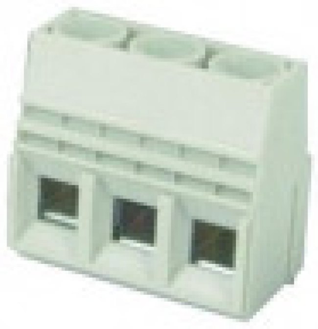 VP0365540000G, TERMINAL BLOCK, WTB, 3POS, 20-6AWG, TH