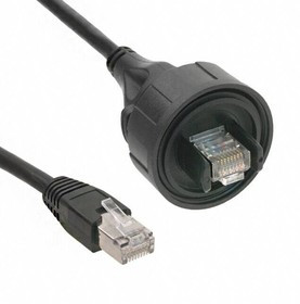 PX0837/3M00, Коммутационный шнур 3м Buccaneer Ethernet PIN 8 IP70