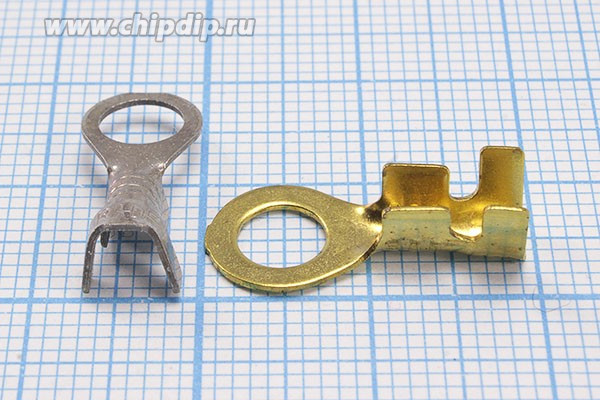 Клемма"O" d 5,2, латунь; №1165 клемма"O" d 5,2\0,6\S0,5~ 1,0\лат\\\SW5-05\