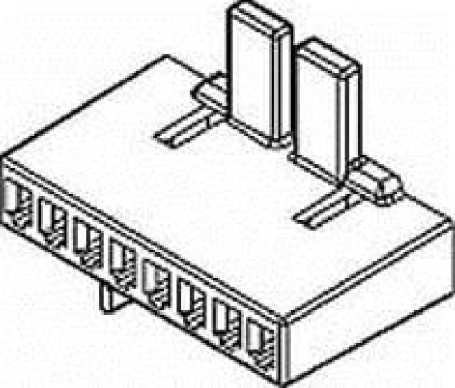 12064862, Automotive Connectors 8P FEMALE BLACK 150 SERIES 14 AMPS