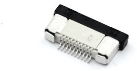 Разъем FPC Half Coverage Bottom Contact 0.5K-BX-10PWB 10 pin высота 2мм шаг 0,5мм