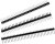 61300411021, WR-PHD Series Right Angle Through Hole Pin Header, 4 Contact(s), 2.54mm Pitch, 1 Row(s), Unshrouded