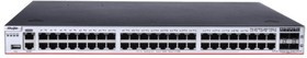 Коммутатор Ruijie 48 x 10/100/1000BASE-T, 4 x 1G/10G SFP+ ports, reserved expansion slots, 2 built-in fixed fans, 2 power module slots (at l