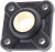 4 Hole Flange Bearing Unit, EFSM-16, 16mm ID