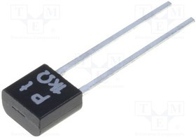 PT1000-TO92, Датчик: температуры; Pt1000; 1000Ом; кл.B 0,12 %; TO92; 3850ppm/°C