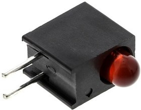 551-1107F, Red Right Angle PCB LED Indicator, Through Hole 1.7 V
