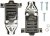 5745854-3, D-Sub Backshells MTL PLTD PLST KIT 9