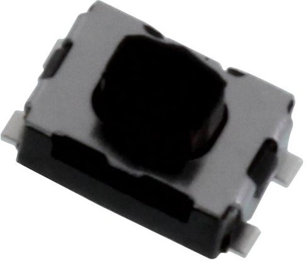 KMR421NG LFS, Switch Tactile N.O. SPST Round Button Gull Wing 0.05A 32VDC 1VA 200000Cycles 2N SMD Automotive T/R