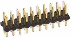 M22-2520346, Headers &amp; Wire Housings 3+3 DIL PIN HDR TIN VERTICAL