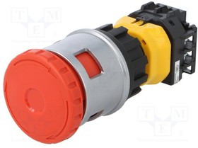 XN4E-BL413MRH, Переключатель выключатель безопасности, 2, NC x3 + NO, 30мм