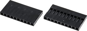 M20-1061000, M20-10 Female Connector Housing, 2.54mm Pitch, 10 Way, 1 Row