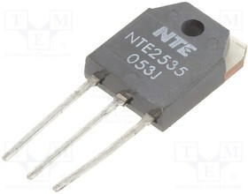 NTE2535, Транзистор: PNP, биполярный, 80В, 12А, 80Вт, TO3P