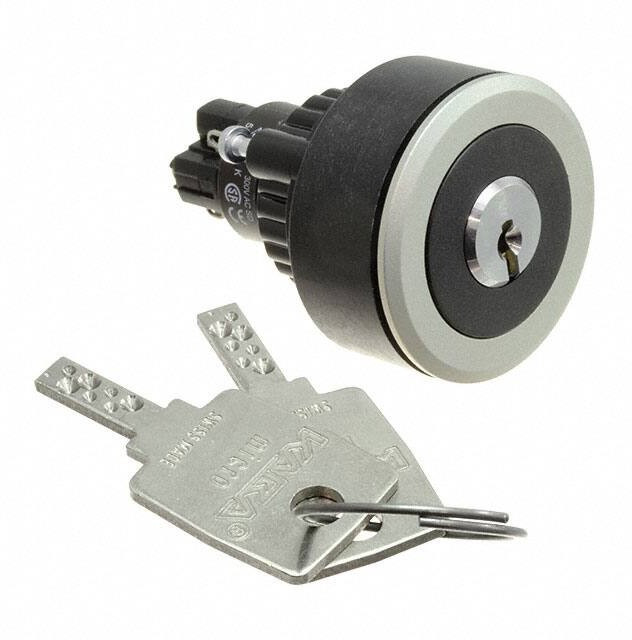 14-235.025K, SWITCH, KEY LOCK, 1NO/1NC, 5A, 250V
