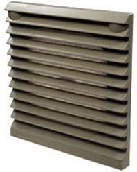 JLVFP-801, решетка для вентилятора с фильтром 106х106мм