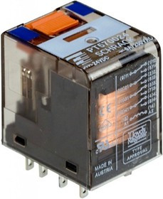 1-1393154-2 (PT570024), Реле 4 переключ. 24VDC, 6A/240VAC 4PDT