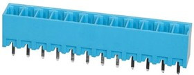 TBP02R2-381-12BE, Pluggable Terminal Blocks Terminal block, pluggable, 3.81, receptical, 12 pole, blue