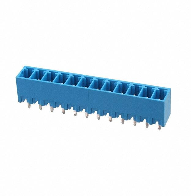 TBP02R2-381-12BE, Pluggable Terminal Blocks Terminal block, pluggable, 3.81, receptical, 12 pole, blue