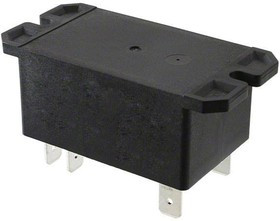 T92P7D22-24, Реле питания, DPST-NO, 24 В DC, 30 А, Серия T92, Панель, Без Защелки