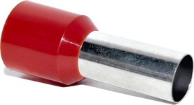 Штыревой втулочный изолированный наконечник KTE 35-18 35мм2/L=18мм/Красный 1035018