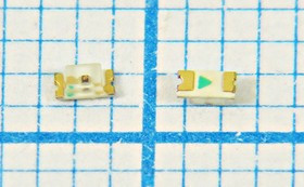 Светодиод голубой SMD 0603=1.6x0.8мм, 40 мкд, 120 градусов, линза прозрачная, BL-HB436D-TR; №5923 B СД SMD01608C2\глб\ 40\120\пр\BL-HB436D