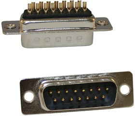 171-025-103L001, Разъем D Sub, DB25, Standard, Штекер, Серия 171, 25 контакт(-ов), DB, Solder Cup