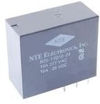 R25-11A10-24, Power Relay 24VAC 10A DPDT(29x12.7x15.6)mm THT
