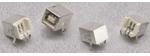 UE27BC5413H, Conn USB Type B RCP 4 POS 2.5mm Solder RA Thru-Hole 4 Terminal 1 Port Tray
