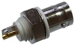 BNC-9118, BNC гнездо на корпус заземление никель pin позолота