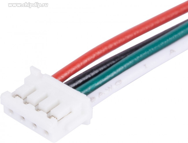 SCT1501H-04PL100 (HK0083-0015), Розетка на кабель 1,5мм 4pin с проводом 100мм