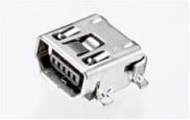 1-1734328-2, USB Connectors RCPT MINI USB AB