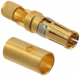 09691815143, Harting, D-Sub Mixed Series, Female Crimp, Solder D-Sub Connector Coaxial Contact, Gold Coaxial