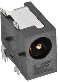 694102107102, Разъем Питания DC, Гнездо, 5 А, 1.05 мм, Монтаж на Печатную Плату, Поверхностный Монта 694102107102, Разъем Питания DC, Гнездо, 5 А, 1.05 мм, Монтаж на Печатную Плату, Поверхностный Монта