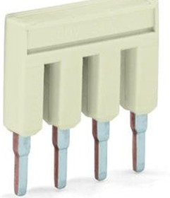 2000-406, 6-конт. перемычка изолированная, св.-серая 2000-406, 6-конт. перемычка изолированная, св.-серая