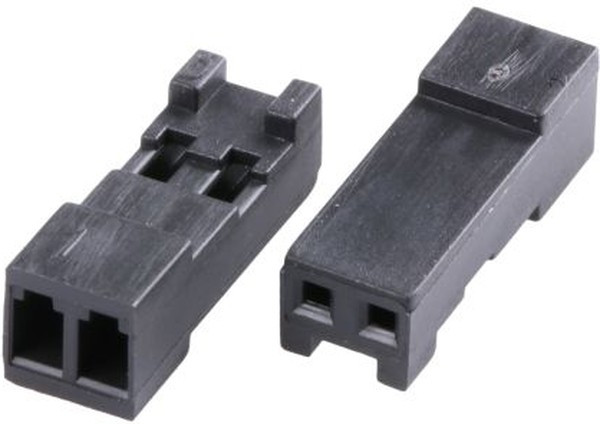 661002113322, 48532480 Female Connector Housing, 2.54mm Pitch, 2 Way, 1 Row
