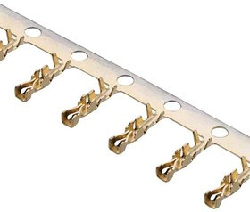 M22-3040042, Контакт, M22, Гнездо, Обжим, 24 AWG, Контакты с Покрытием из Золота