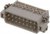 93601-0238, Heavy Duty Power Connectors 10P+ PE M INSERT 16A CRP TERM 7310.6104.0