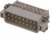93601-0238, Heavy Duty Power Connectors 10P+ PE M INSERT 16A CRP TERM 7310.6104.0