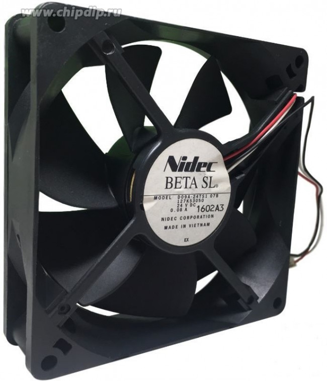 Вентилятор Nidec Beta SL D09A-24TS1 92x25мм 24V 0.08A OEM