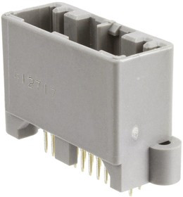 MX34024UF1, MX34 Series Straight Through Hole PCB Header, 24 Contact(s), 2.2mm Pitch, 2 Row(s), Shrouded